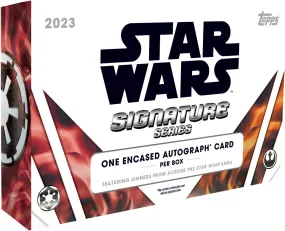 2023 Topps Star Wars Signature Series Hobby Box