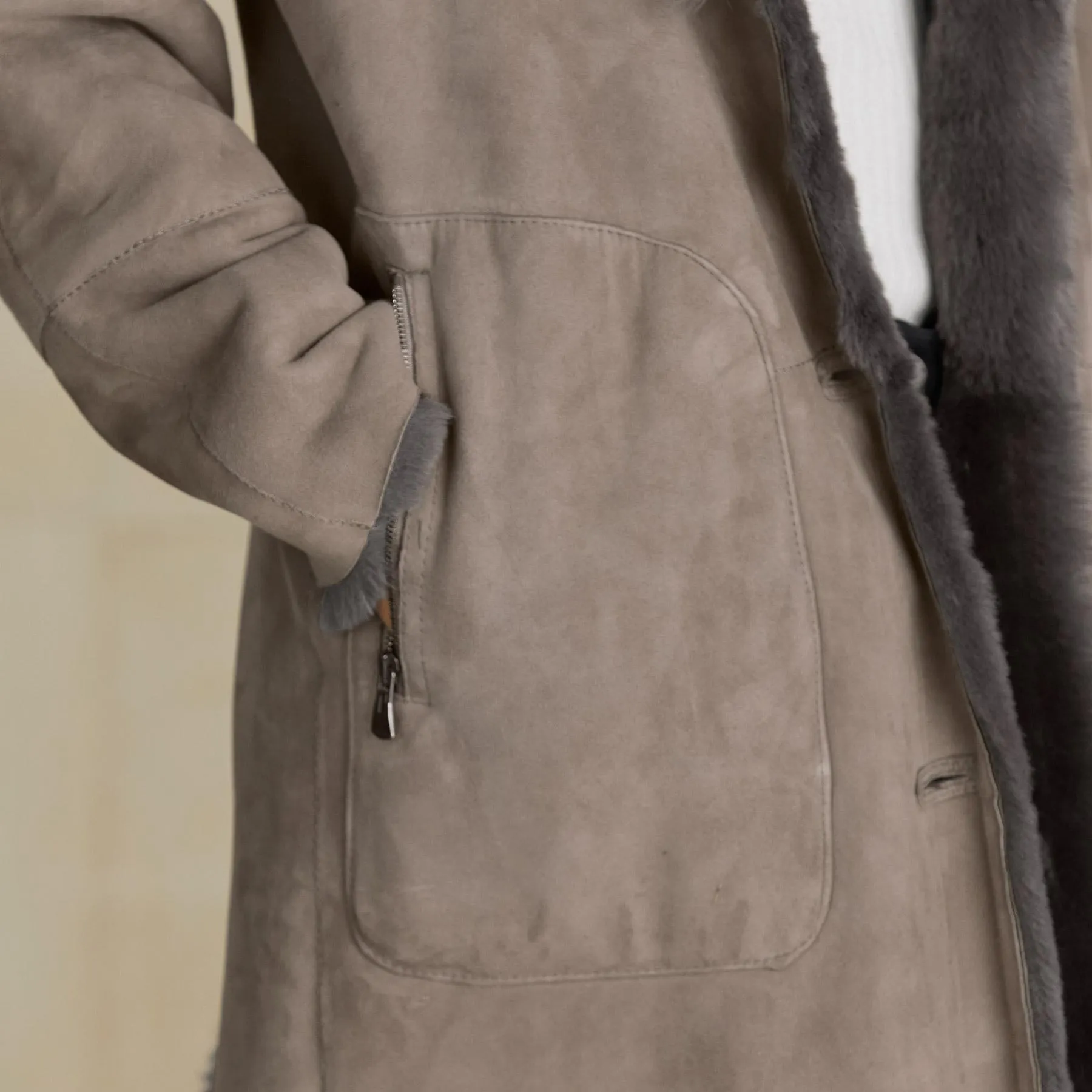 Alice Elegance Shearling Coat