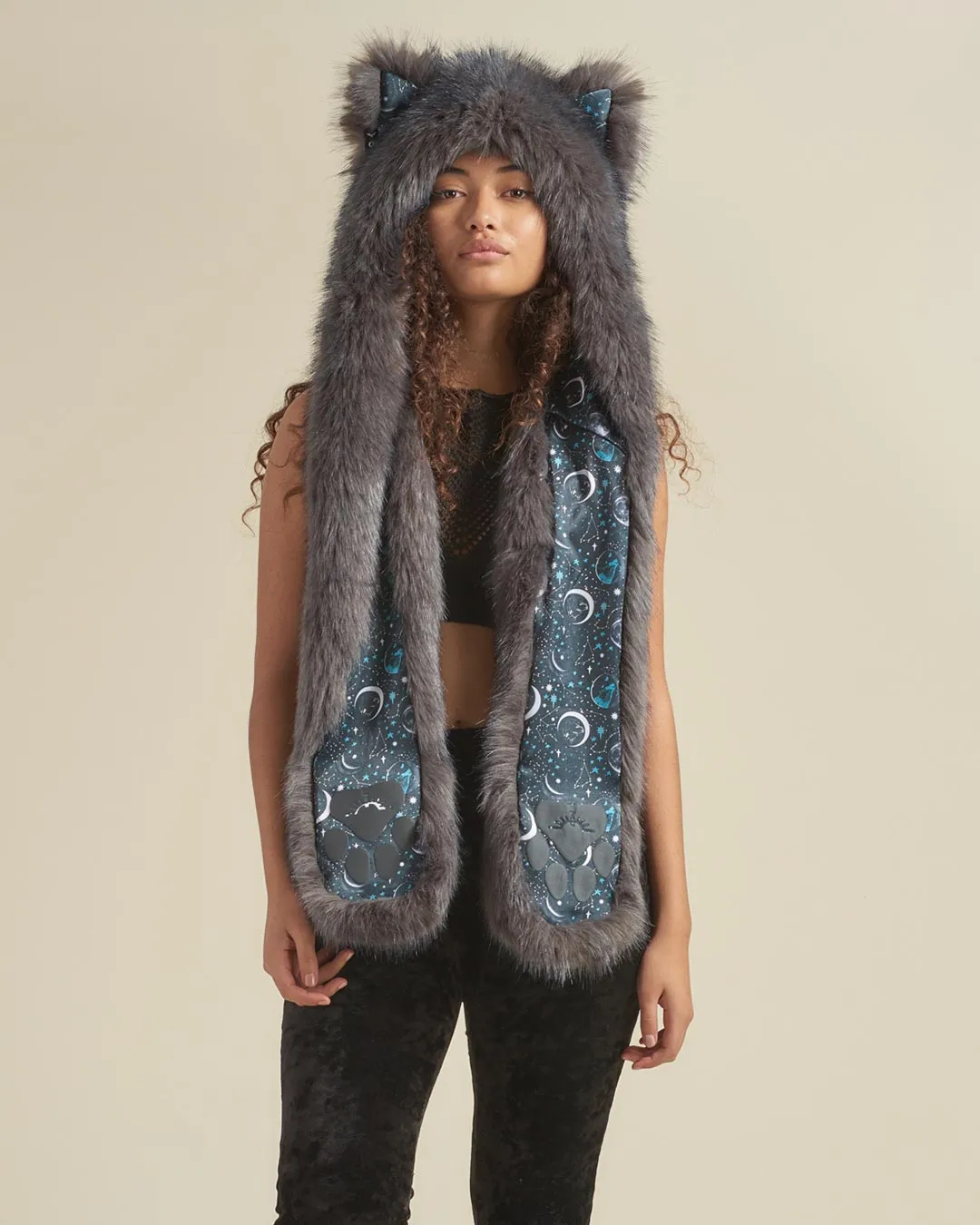 Astro Wolf Luxe Collector Edition Faux Fur Hood | Women's