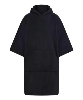 Black - Adults poncho