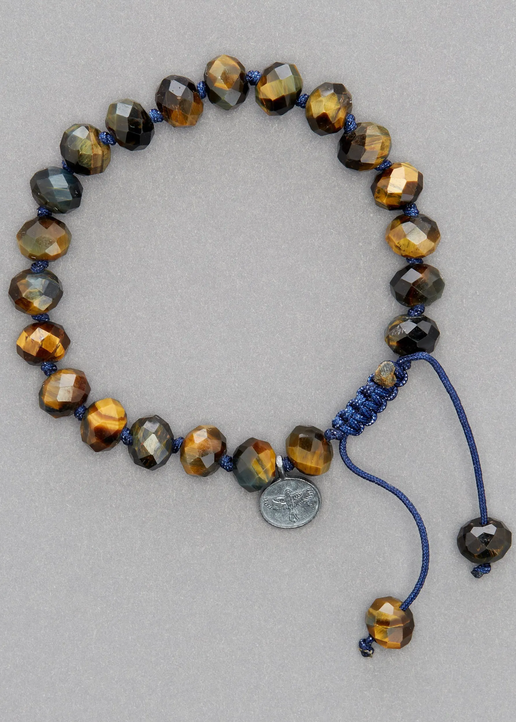 Blue Tigers Eye Bracelet