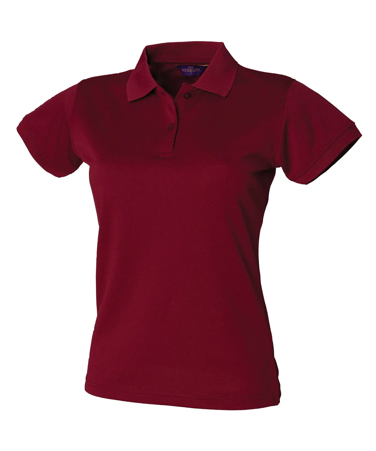 Burgundy - Women's Coolplus polo shirt