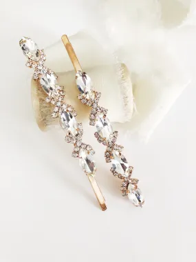 Dalia Rhinestone hair pins