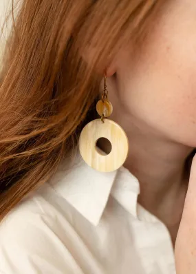 Horn Halo Earrings