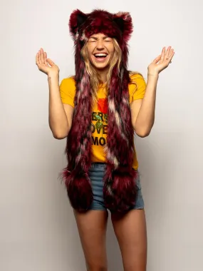 Limited Edition Crimson Moon Wolf SpiritHood