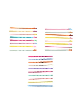 Melbees by Yellow Chimes Hair Pins for Girls Kids Hair Accessories for Girls Hair Pin 28 Pcs Cute Bobby Pins for Hair Multicolor Hairpin Bobby Hair Pins for Girls Kids Teens Toddlers