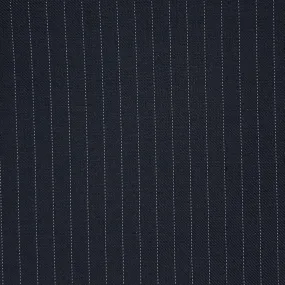 Midnight Blue With Blue Pinstripes