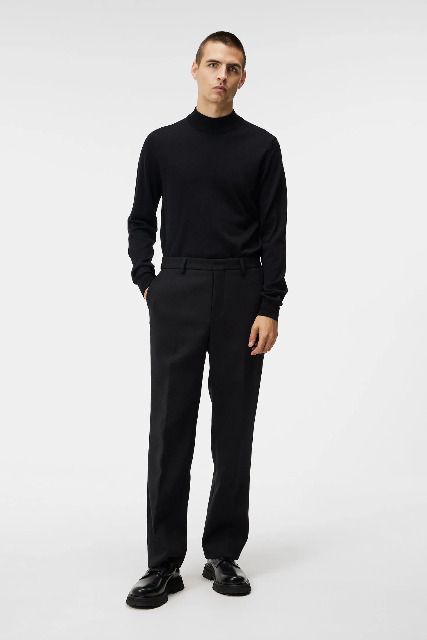 Norman Merino Turtle Neck / Black