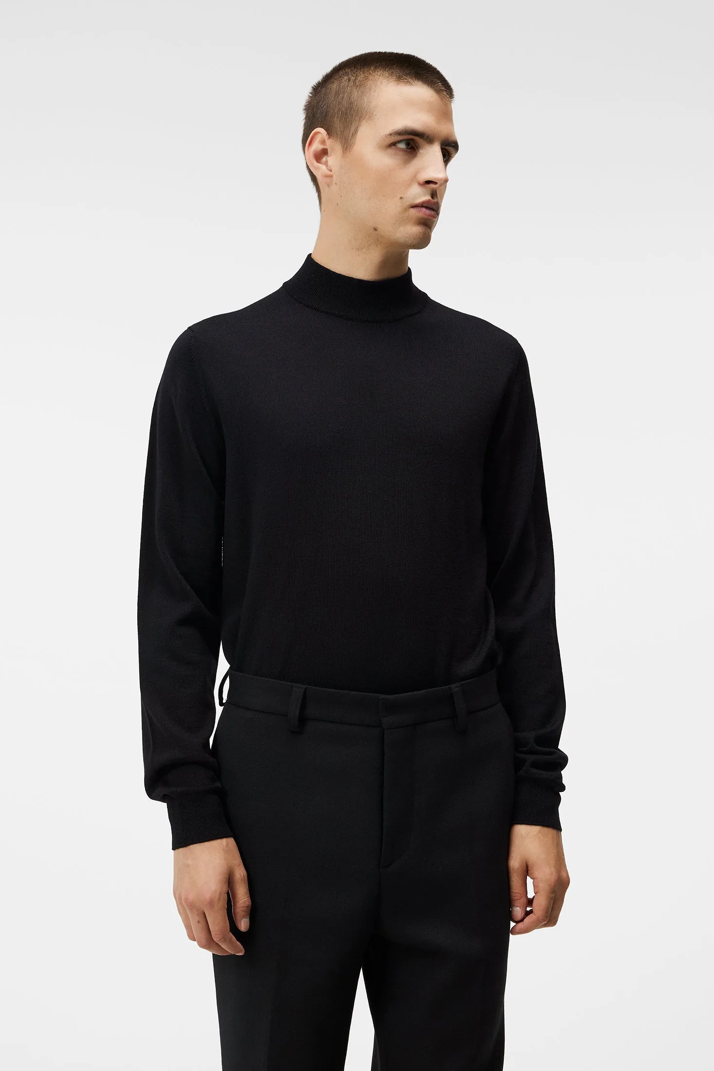 Norman Merino Turtle Neck / Black