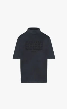 NUMERIC LOGO WASHED BLACK T-SHIRT