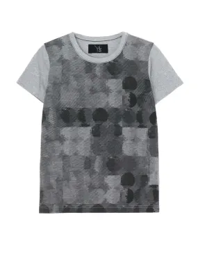 POLKA DOT PIGMENT PRINT T