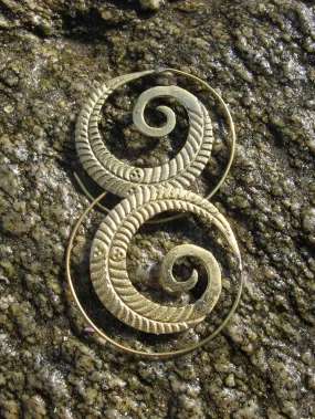 Secret Spiral Earrings